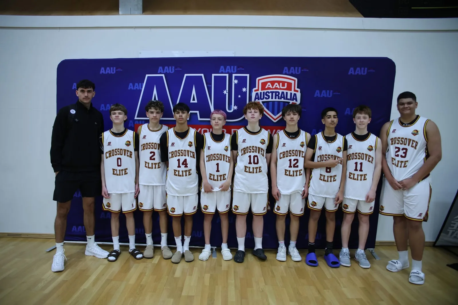 Crossover Elite U14 team at Spring Madness